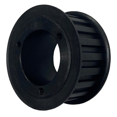 B&B Manufacturing QD20L100, Timing Pulley, Steel, Black Oxide,  QD20L100